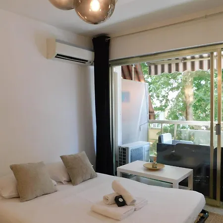 Cosy T1 Silva Plana Air-conditioned Antibes