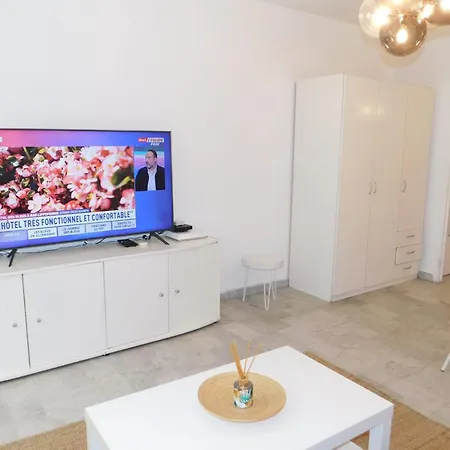 Appartement Cosy T1 Silva Plana Air-conditioned Antibes